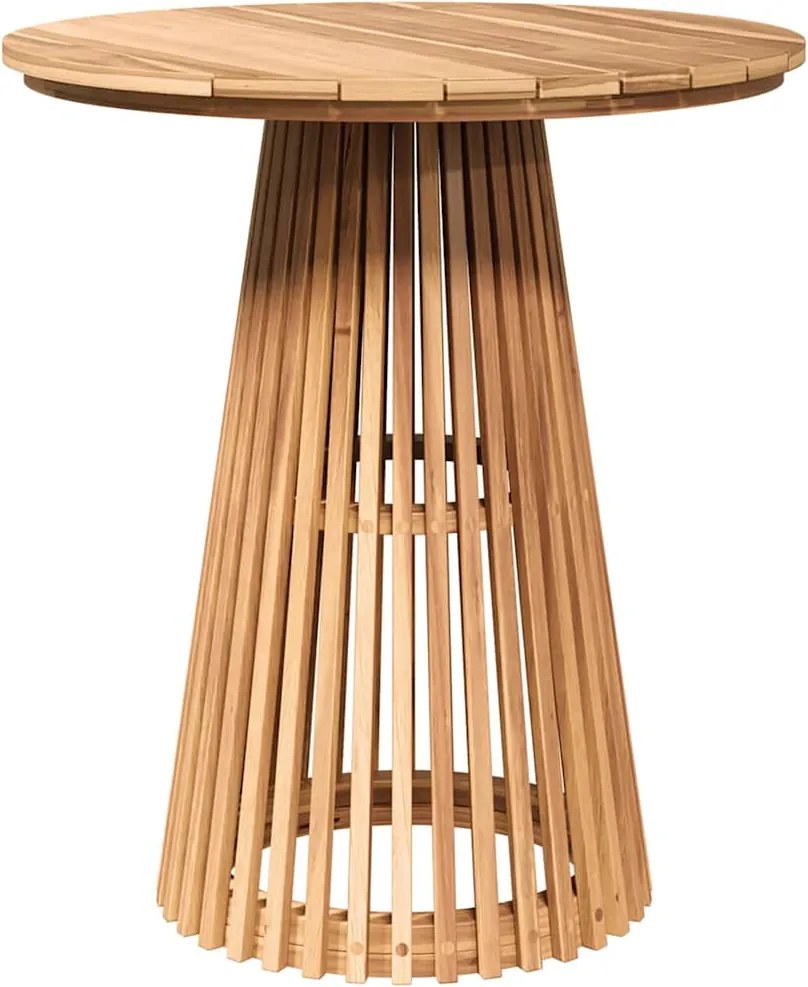 vidaXL Masă laterală Maro 70 x 70 x 75 cm Lemn solid de tec