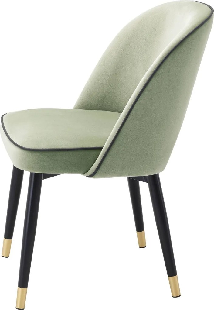 Set de 2 scaune design elegant Cliff, verde 113783 HZ