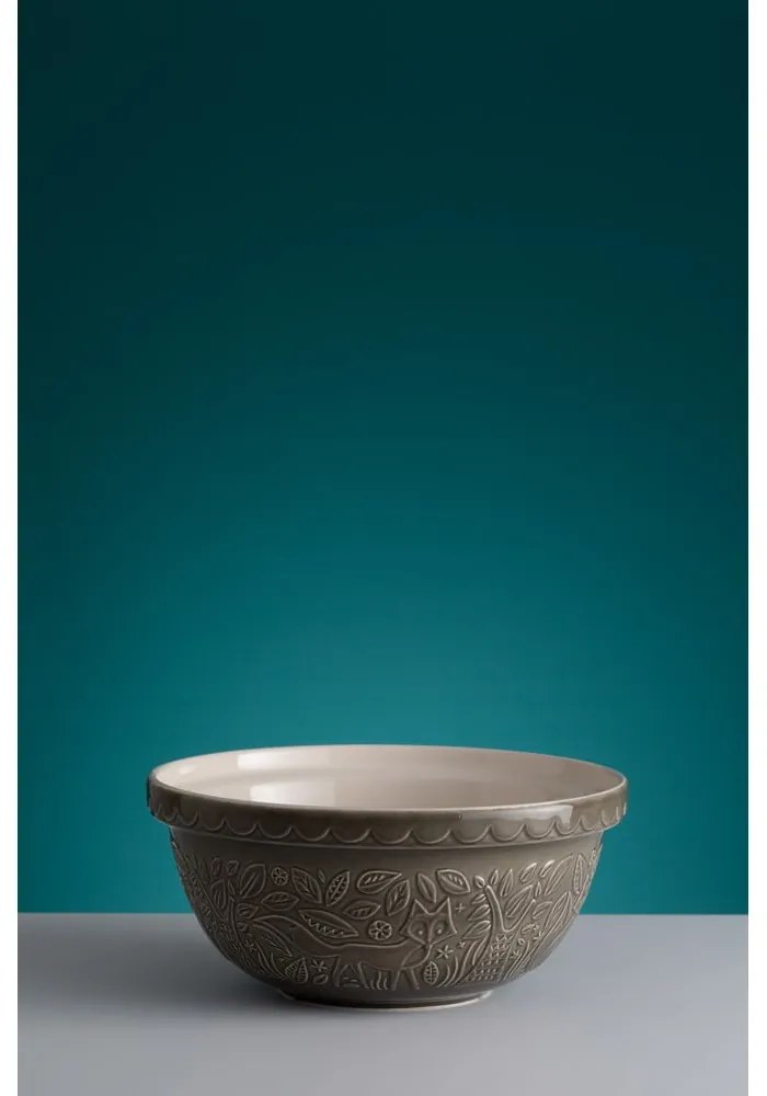 Bol gri din gresie ø 29 cm In the Forest – Mason Cash