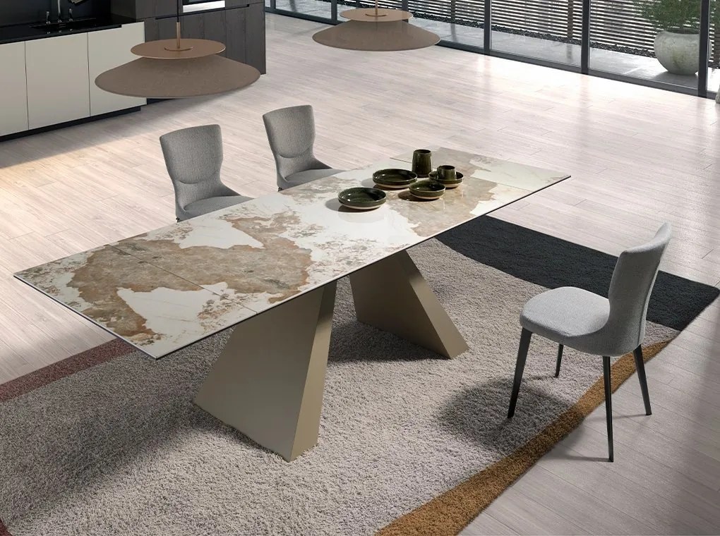 Scaun deosebit design LUX Light grey