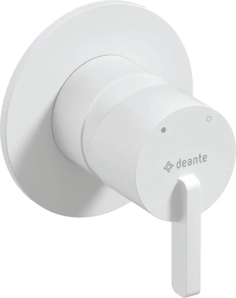 Silia Baterie pentru duș, îngropat, fără comutator de duș Finisaj: Alb BQS_A44L