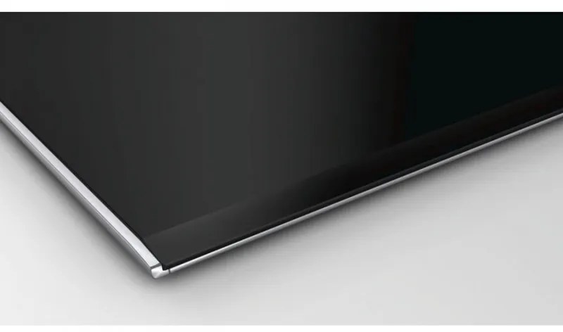 Plita vitroceramica cu inductie incorporabila Bosch PIB375FB1E, 3700W, 2 zone, 17 trepte, PowerBoost, Negru