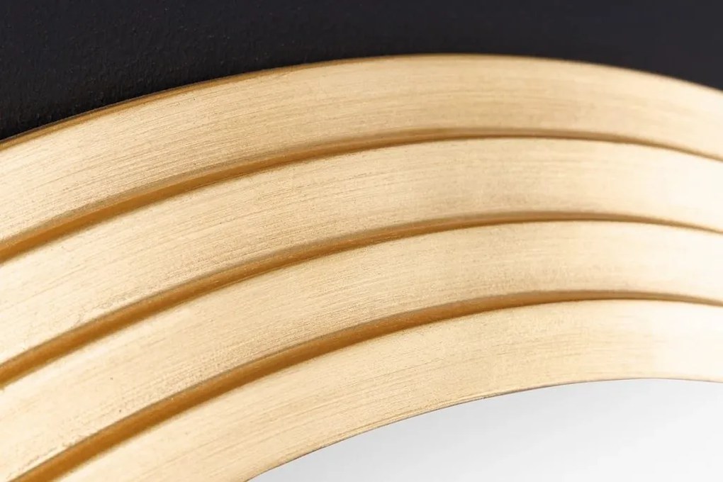 Oglinda de perete decorativa Art Deco 160cm, auriu