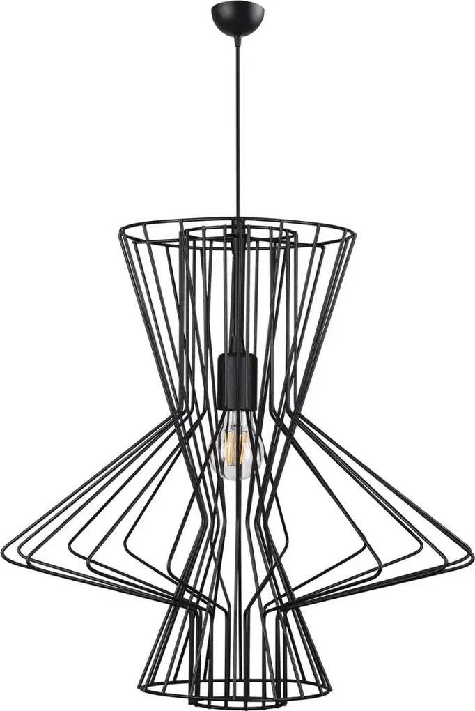 Pendul cu un glob negru-alb homs ro11334