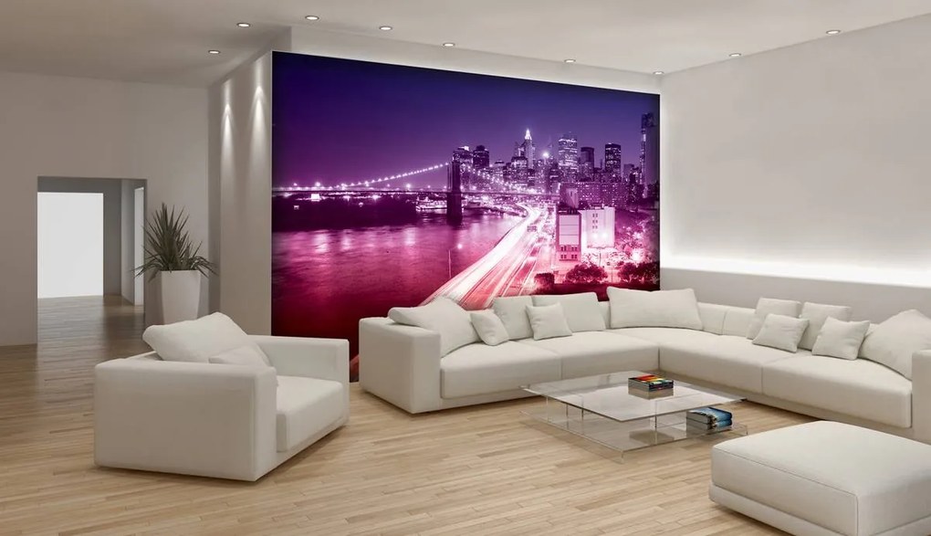 Fototapet - New York Brooklyn Bridge City (152,5x104 cm)