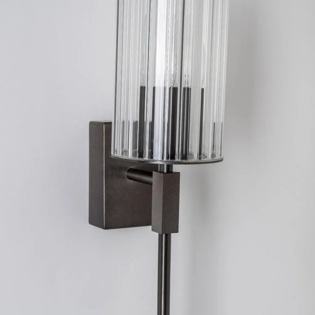 Aplica de perete design modern ARIA titan periat