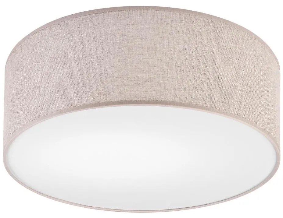 Plafonieră MONTE 1xE27/60W/230V, Ø 35 cm, bej