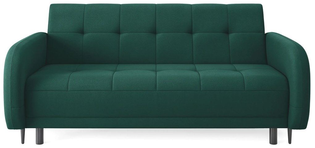 Canapea extensibilă Linda - verde catifea Trinity 28