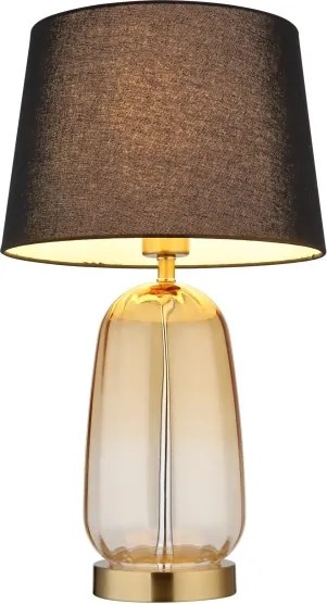Globo 24142S - Lampă de masă CLASSY 1xE27/40W/230V negru/maro