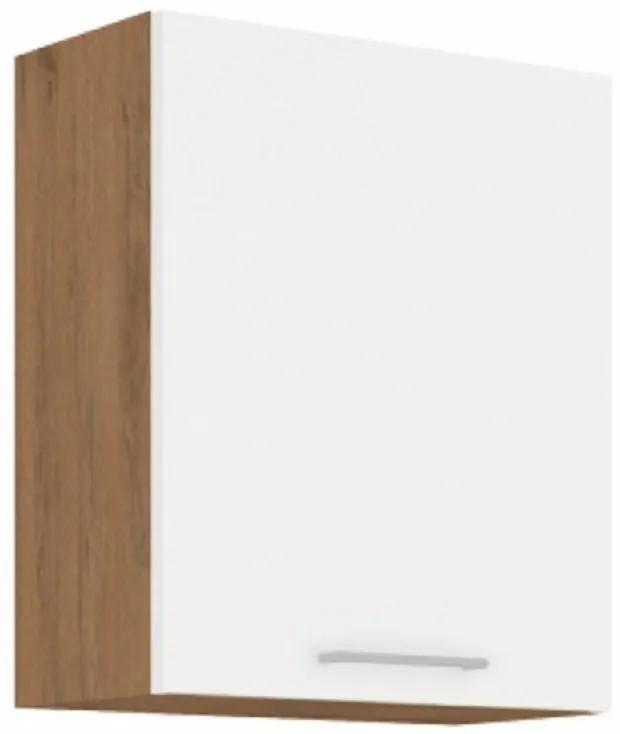 Cabinet superior VEGA 60x31x71,5 cm PAL Stejar/alb lucios