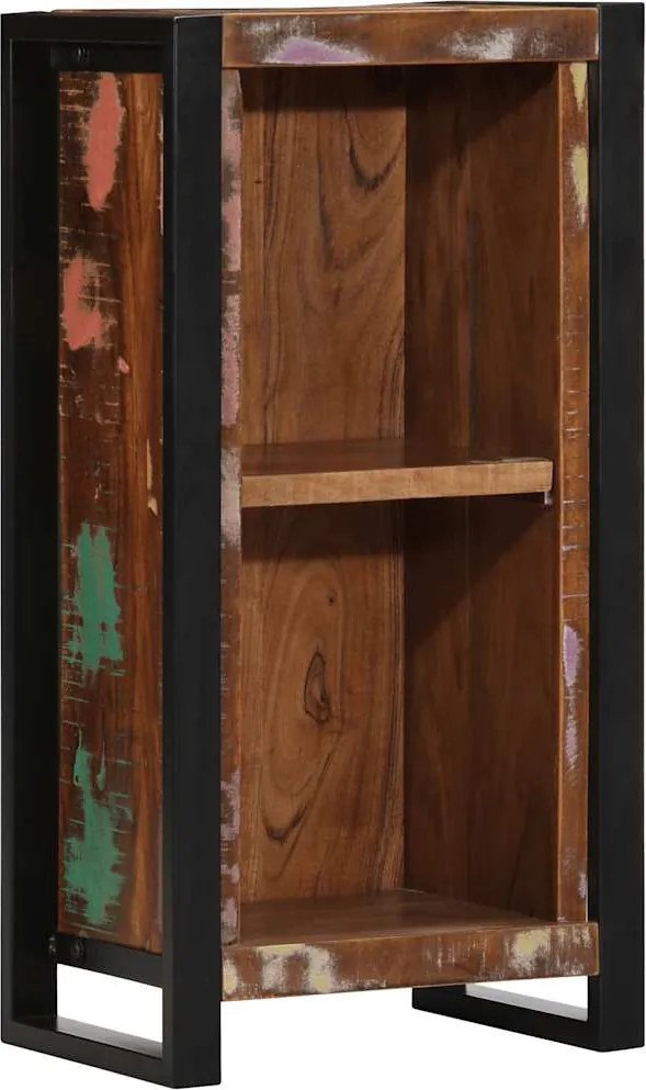 vidaXL Noptiera 40x30x80 cm lemn masiv recuperat