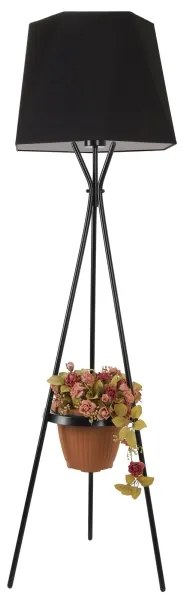 Lampadar VENEDIK 1xE27/60W/230V negru