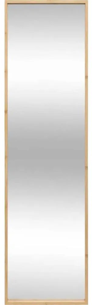5five - Oglindă de perete BAM, 125 x 35 cm, din bambus