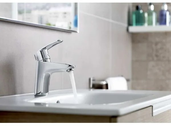 Roca A5A3098C00 - Baterie pentru lavoar MONODIN 15,3 cm + ventil de scurgere, crom lucios