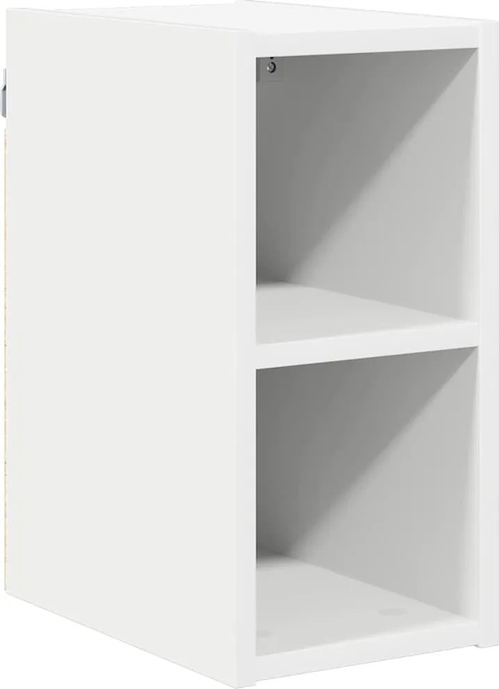 vidaXL Dulap suspendat Alb 20 x 29,5 x 40 cm Lemn compozit