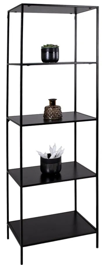 Bibliotecă House Nordic Vita Shelf, 51 x 170 m, negru