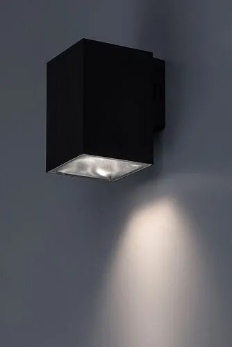 Aplica LED iluminat exterior ambiental, Protectie IP65 Urfa I negru