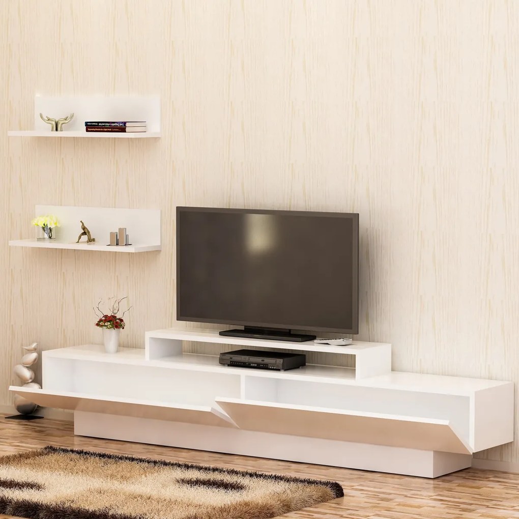 Măsuță TV Lucca White