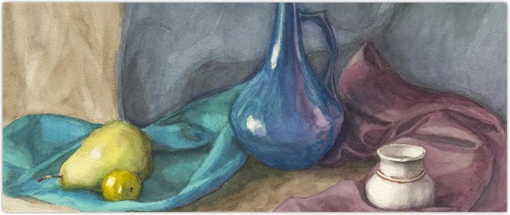 Tablou - Natură moartă pictată (120x50 cm)