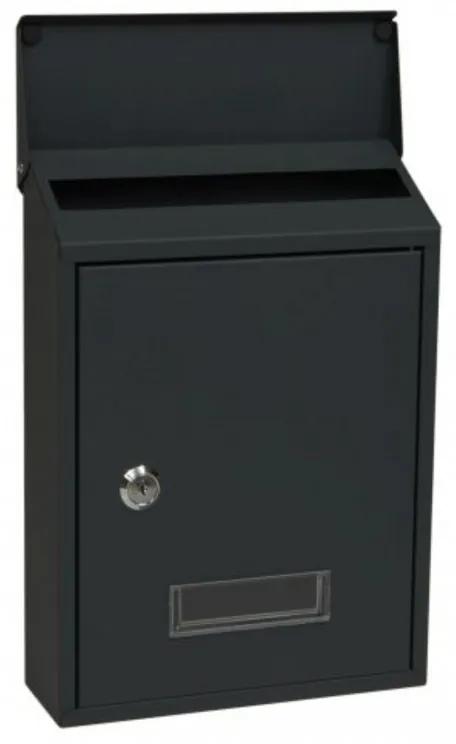 BK.33.CM cutie poștală neagră, Neagră