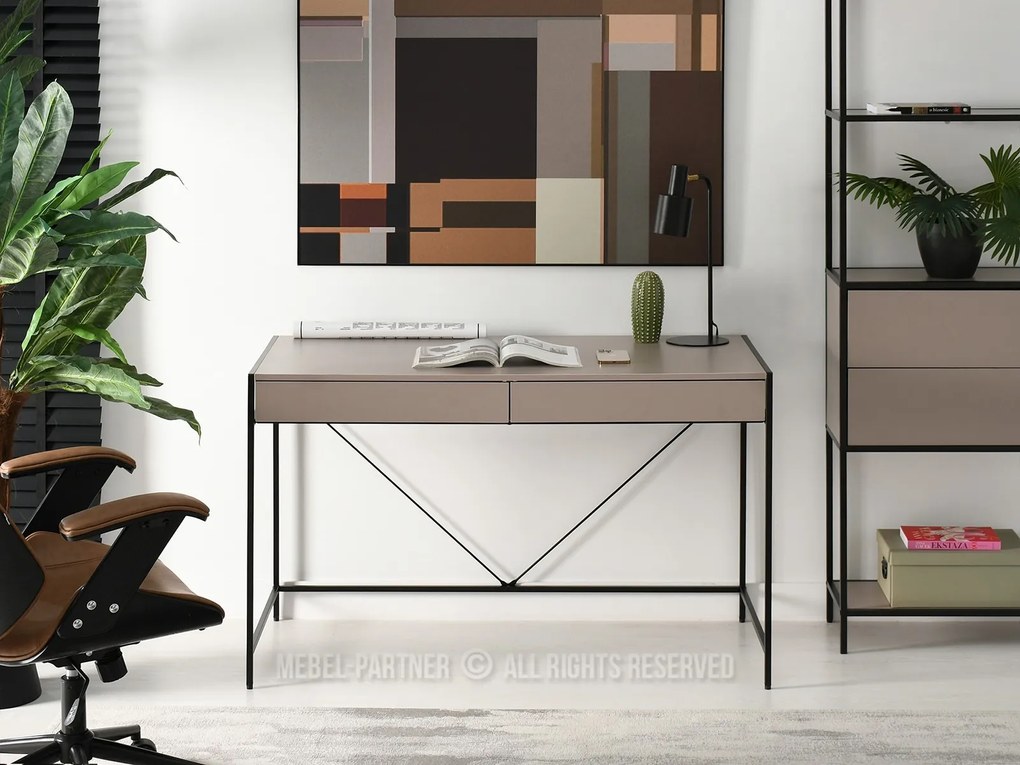 Masă PC Unica (bej + negru). Promo -12%. 1109849