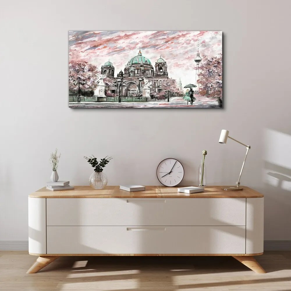 Tablou canvas Catedrala modernă din Berlin