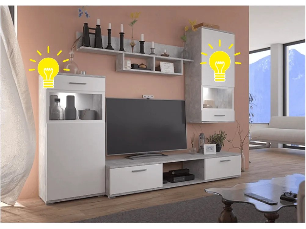 iluminare LED pentru mobilier living, BREAK