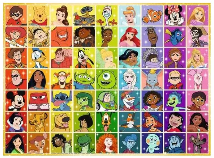 PUZZLE PERSONAJE DISNEY 100PIESE - RAVENSBURGER (RVSPC13332)
