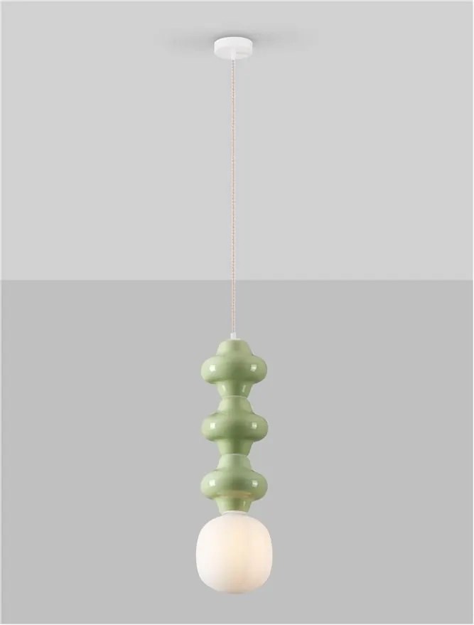 Pendul ceramic design modern CHIC verde