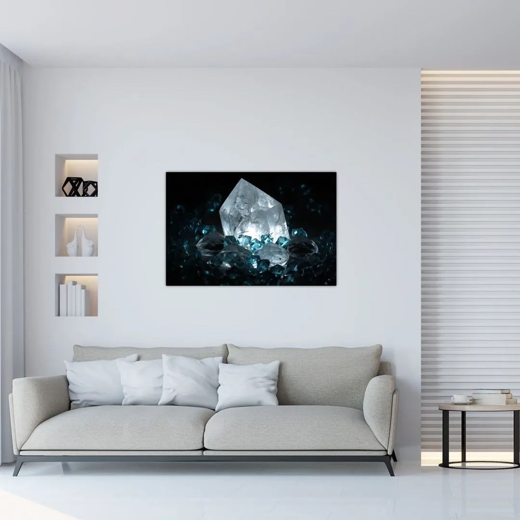 Tablou cu cristal (90x60 cm)