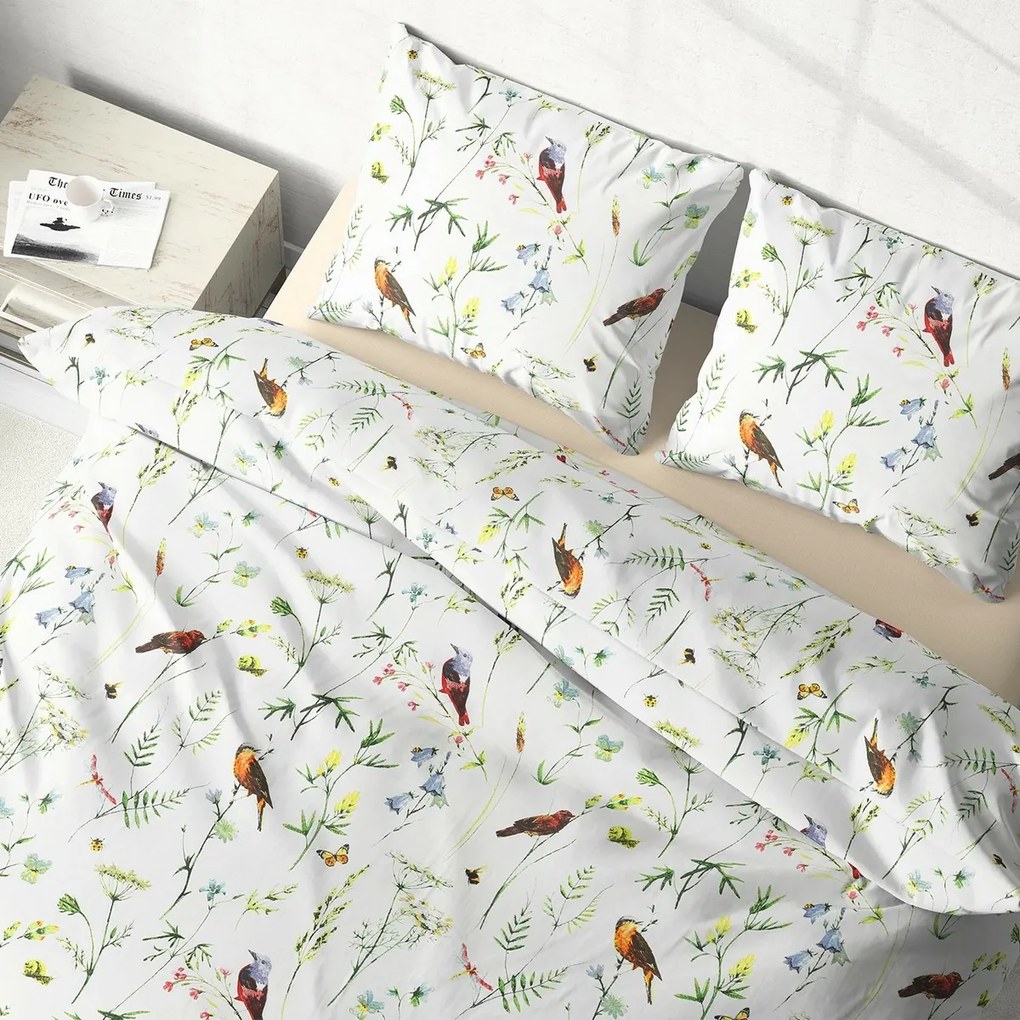 Stanex Lenjerie de pat din bumbac Natura, 140 x 220 cm, 70 x 90 cm