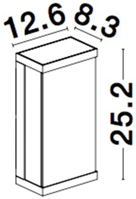 Aplica LED solara de exterior cu senzor miscare IP65 BAY