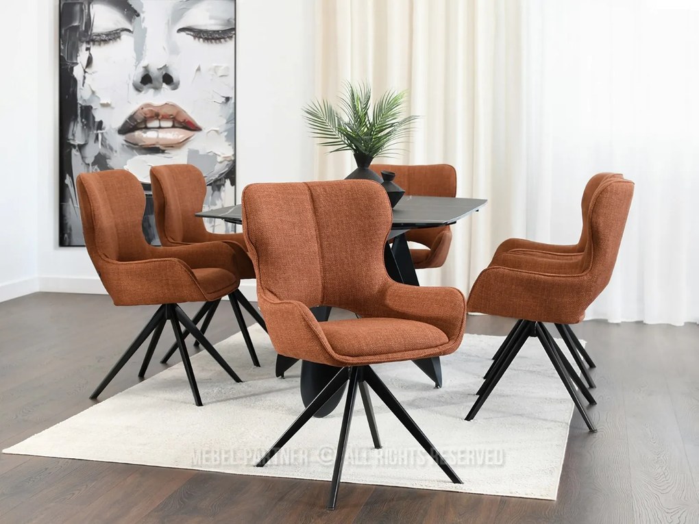 Scaun Marge (cupru + negru). Promo -11%. 1111156
