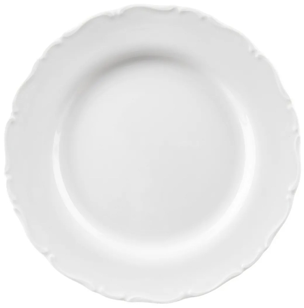 Orion Set de farfurii superficiale din porțelan Mona rim 6 buc, 24,5 cm
