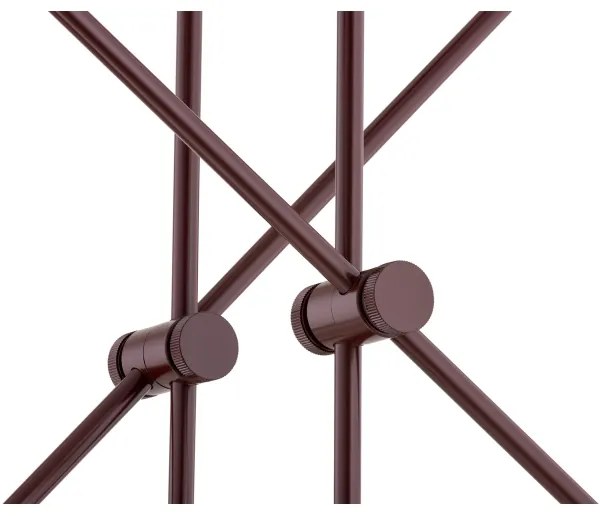 Lustră pe tijă Argon 1842 ABSOS 4xE14/7W/230V maro