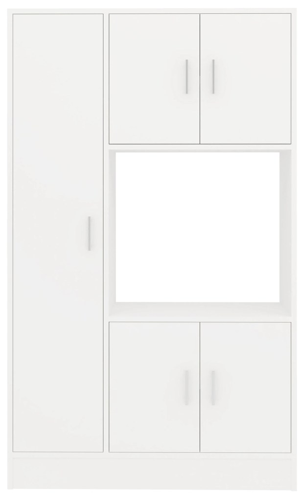 Dulap bucatarie Arno, 5 Usi, Alb, 90 x 32 x 150 cm