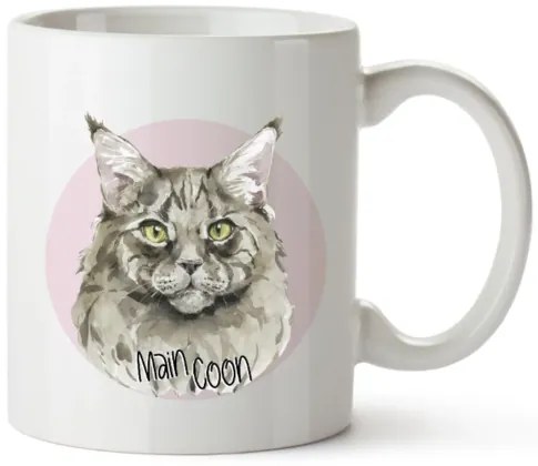 Bohemia Gifts Cană ceramică - Main Coon - 350 ml