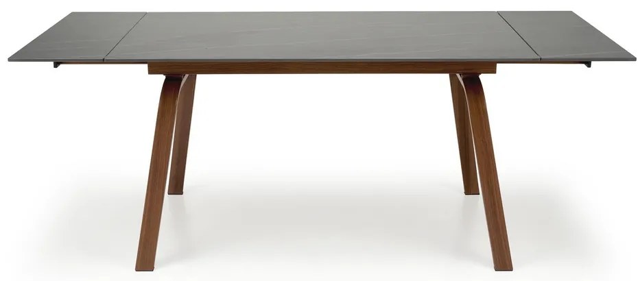 Masa de bucaterie Lozano, neagra/nuc