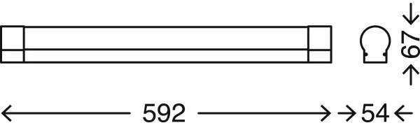 Aplică LED pentru baie dimabilă COOL&COSY LED/12W/230V Briloner 2220-118