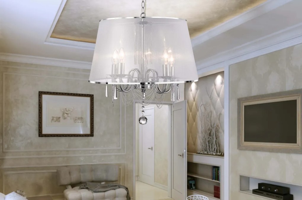 Lustra moderna design elegant Venetian 1485-5CC SRT