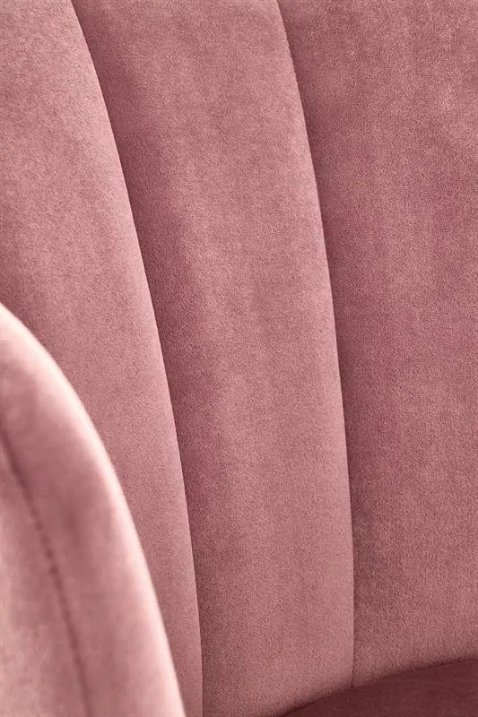 Scaun K386 velvet roz