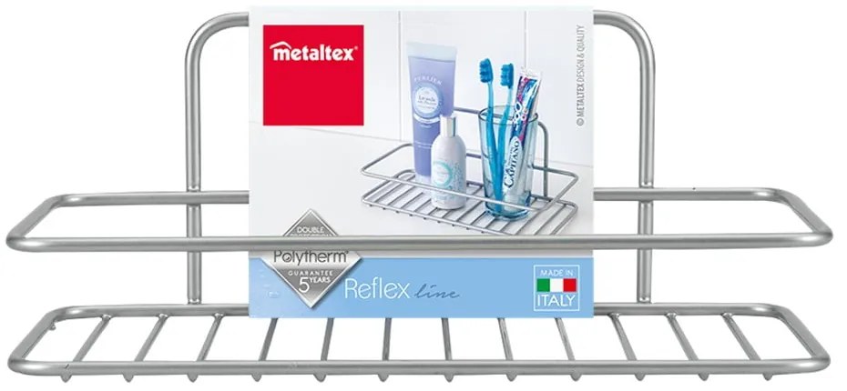 Etajeră pentru baie Metaltex Ref