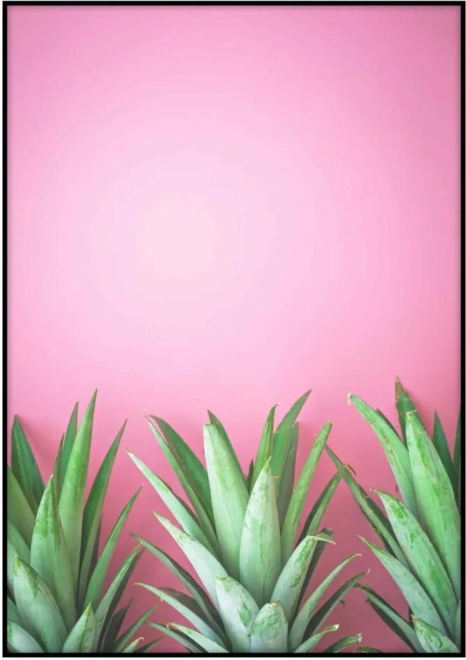 Poster Imagioo Three Pineapples, 40 x 30 cm