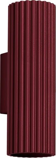 Brilagi - Aplică de perete LED CRESTO, 2x GU10, 10 W, 230 V, 20 cm, burgund