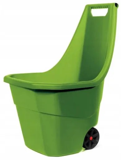Roaba de gradina, plastic, verde, 55 L, Load & GO