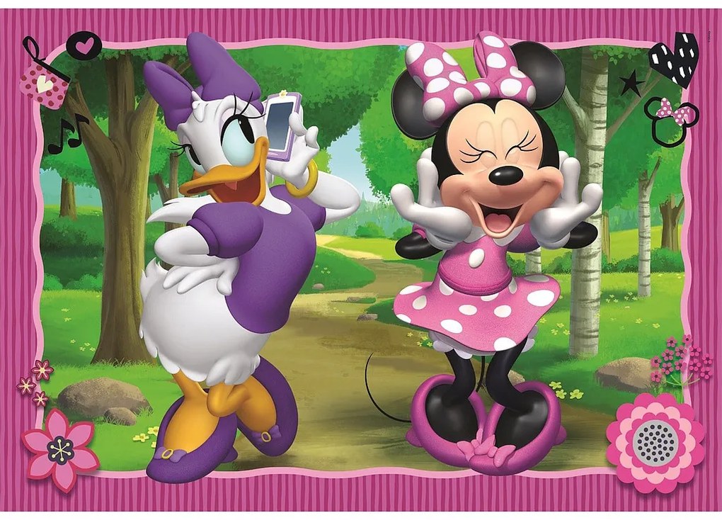 Disney Minnie Puzzle maxi de 104 piese Clementoni