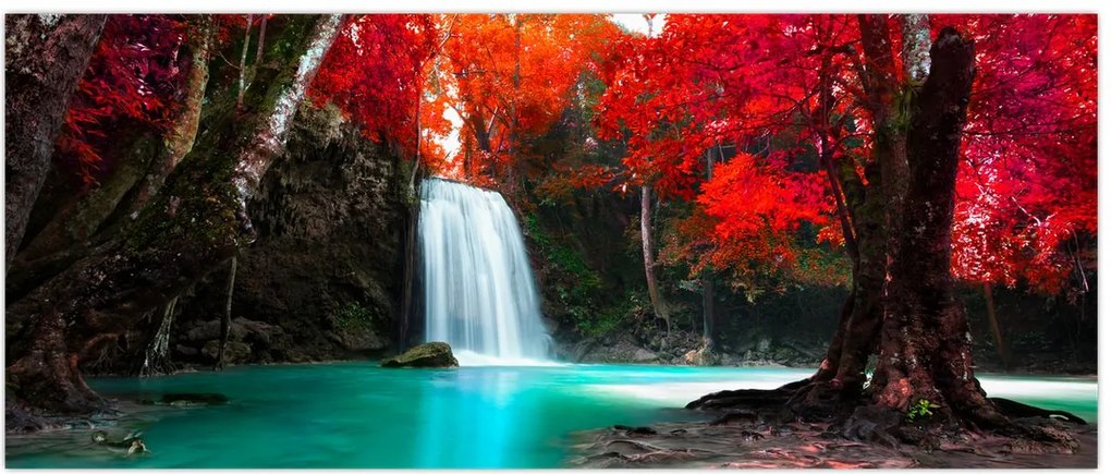 Tablou - Cascadă (120x50 cm)