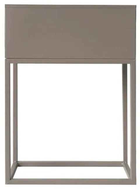 Ghiveci de flori din metal multifunctional, gri deschis Taupe, INDIZE TYP 2 WL4214