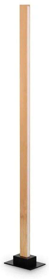 Lampadar LED design natural lemn Craft pt