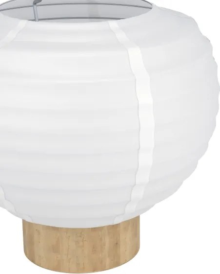 Eglo 44067 - Lampă de masă SUMMERHILL 1xE27/40W/230V alb/bej